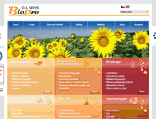 Tablet Screenshot of biopro.cz